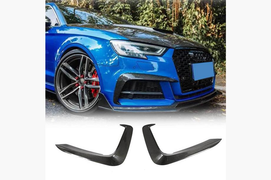 Audi A5 2016–2025 Lip spojler sprednjega odbijača Flap V1 (za S-Line 2016-2020, karbon) Image