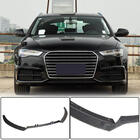 Audi A6 C7 2011–2017 Karbon V2 lip za sprednji odbijač (za S-Line 2014-2018) fotografija 1