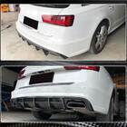 Audi A6 C7 2011–2017 Difuzor zadnjega odbijača (za S-Line Avant 2014-2018, Carbon) fotografija 5