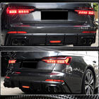 Audi A6 C7 2011–2017 Difuzor zadnjega odbijača karbon (za S-Line 2014-2018) fotografija 1