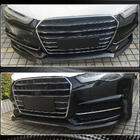 Audi A6 C7 2011–2017 Lip za sprednji odbijač Carbon V3 (za S-Line 2014-2018) fotografija 4