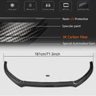Audi A6 C7 2011–2017 Lip za sprednji odbijač Carbon V3 (za S-Line 2014-2018) fotografija 5