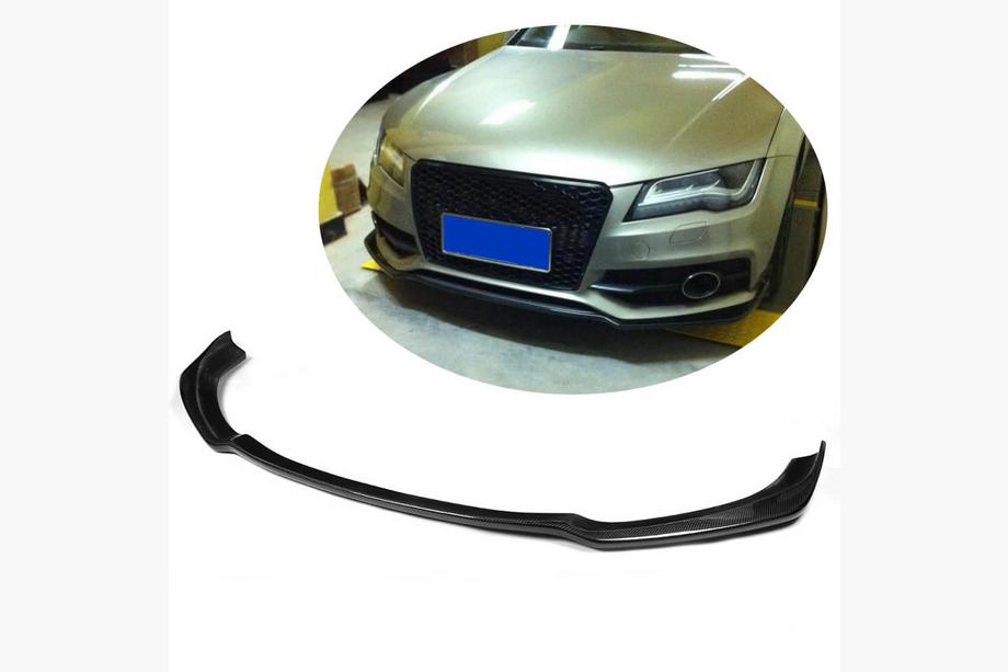 Audi A7 2010–2018 Lip spojler prednjega odbijača Lip V1 (za S-Line, 2010-2014, karbon) Image