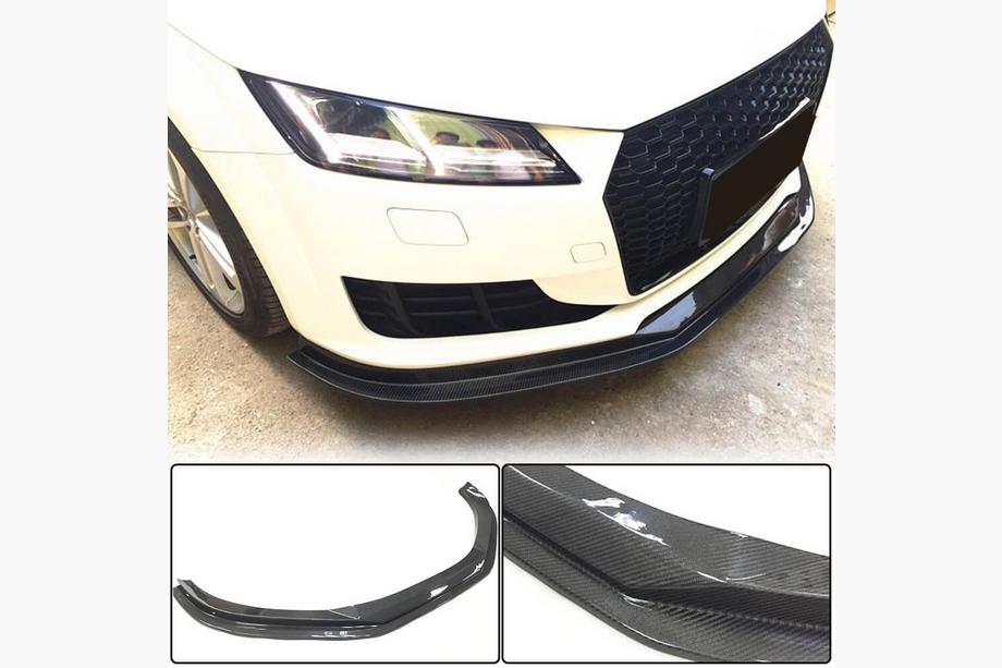 Audi TT 2014–2023 Lip spojler sprednjega odbijača Lip V1 (za Base, 2014-2019, karbon) Image