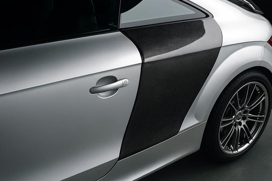 Audi TT 2006–2014 Nastavki za zadnji četrtinski panel (Coupe, karbon) Fotografija 1