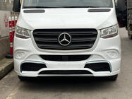 Mercedes Sprinter W907/W910 2018– Lip spojler sprednjega odbijača V2 (za lakiranje) fotografija 1