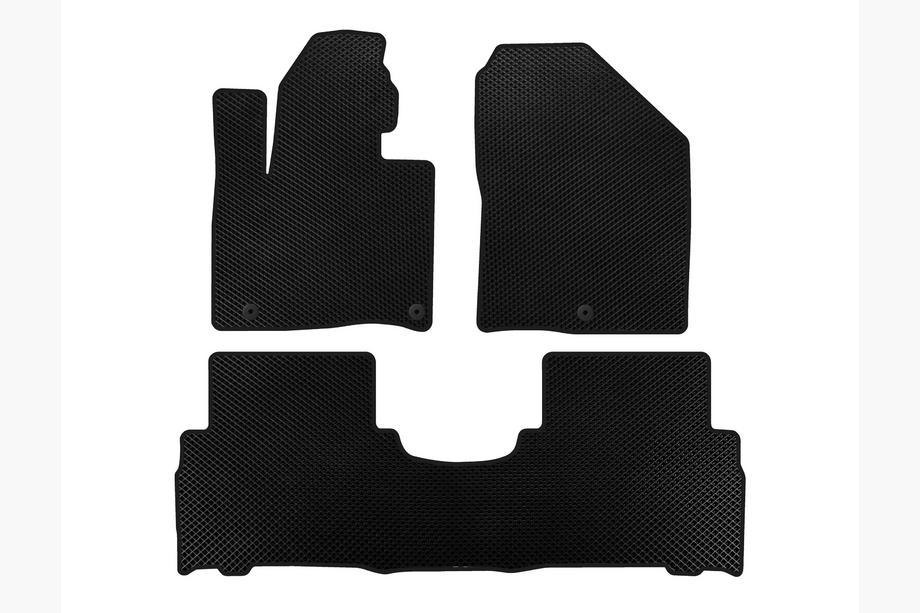 Kia Sorento III UM 2014–2020 EVA preproge za notranjost (2014-2018, 5-sedežna, črne) Image
