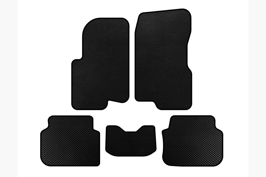 Smart 1998–2007 EVA tepihi za notranjost (2003-2007, Forfour, črni) Image