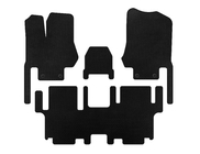 Nissan Quest 2011–2017 EVA avtomobilske preproge (2 vrsti, 7-sedežni, črne) fotografija 1