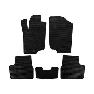 EVA preproge za avto (HB, 5-vratni, črne) Peugeot 207 2006–2014
