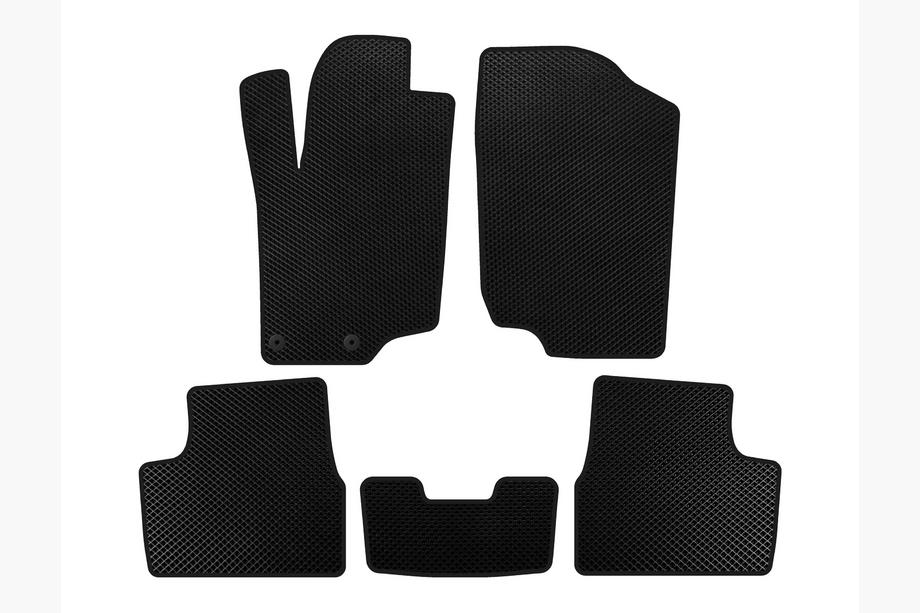 Peugeot 207 2006–2014 EVA preproge za avto (HB, 5-vratni, črne) Image