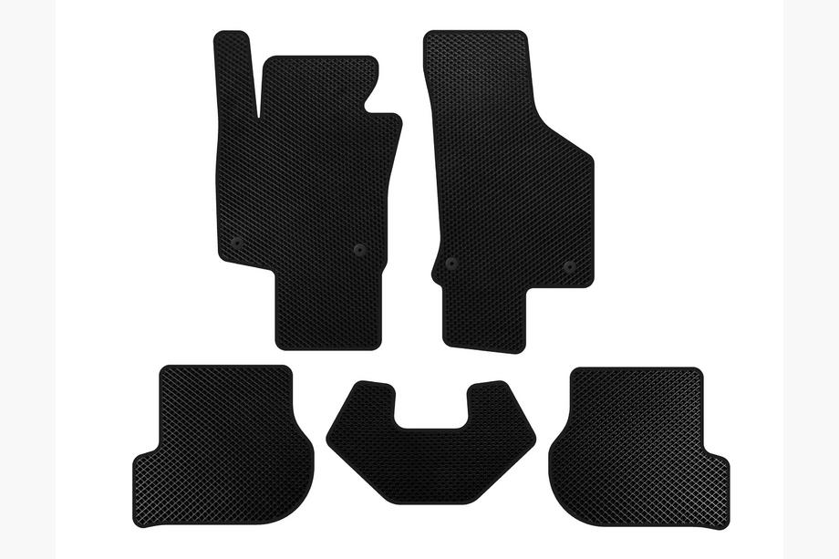 Volkswagen Scirocco 2008–2017 EVA tepihi za avto (HB, 3-vratni, črni) Image