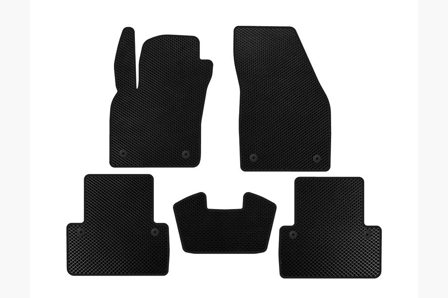 Volvo V50 2004–2012 EVA tepihi za notranjost (2007-2012, SW, Črni) Image