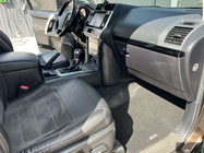 Toyota Land Cruiser Prado 150 2009–2023 Premium tekstilni tepihi (črni) 7-sedežni, 2009-2013 fotografija 2