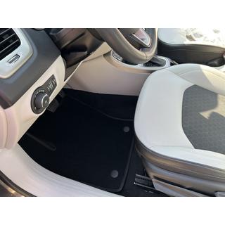 Premium tekstilni tepihi za avto (Črni) Jeep Compass 2006–2016 fotografija 1