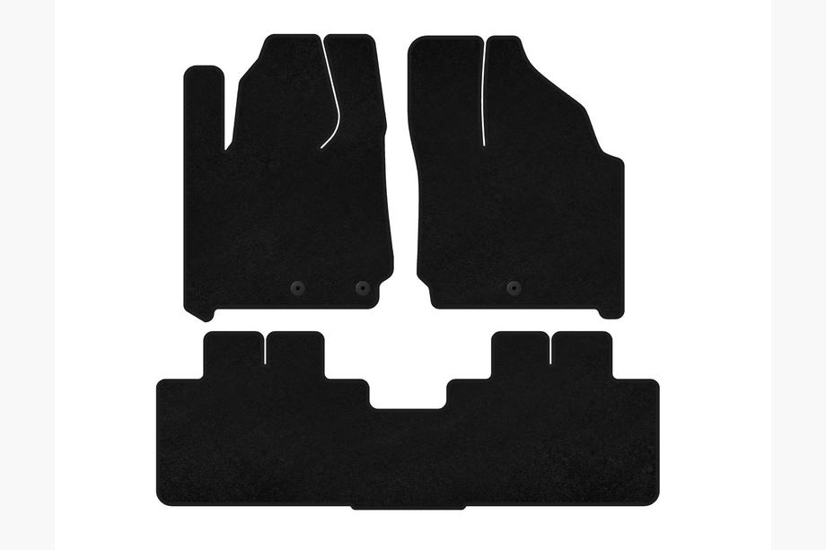 Cadillac SRX 2010–2016 Premium tekstilni tepihi za avto (Črni) Image