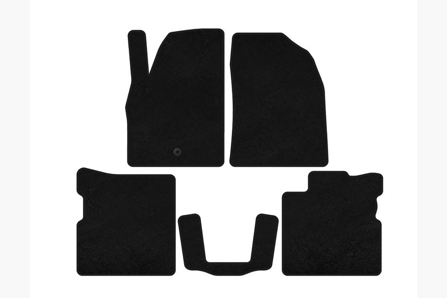 Chevrolet HHR 2005–2011 Premium tekstilni tepihi za avto (Črni) Image