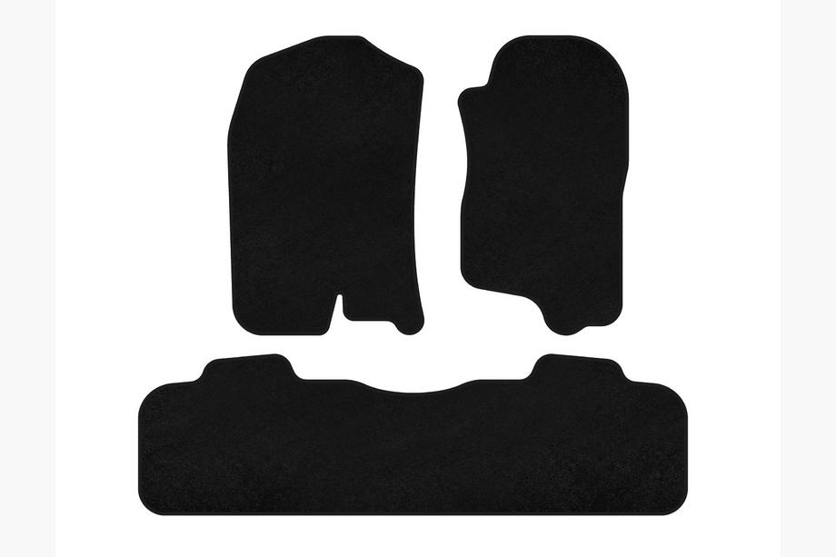 Chevrolet Tahoe 2007–2014 Premium tekstilne preproge za kabino (2 vrsti, 2007-2014, Črna) Image