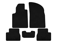 Citroen C-3 2002–2009 Premium tekstilni tepihi za avto (Črni) fotografija 2
