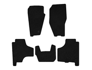Dodge Nitro 2006–2011 Premium tekstilni tepihi za avto (Črni) fotografija 1