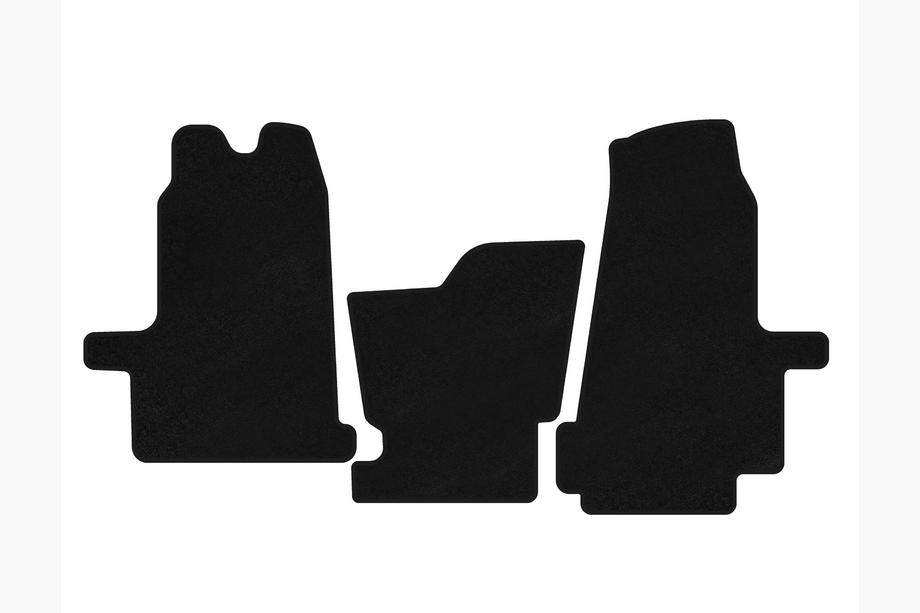 Ford Transit 2000–2014 Premium tekstilni tepihi (2000-2006, avtomatski menjalnik, Črna) Image