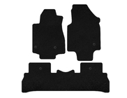 Honda Pilot 2008–2015 Tekstilne preproge Premium (2008-2012, 7-sedežni, črne) fotografija 2