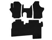 Hyundai H200, H1, Starex 1998–2007 Premium tekstilne preproge za notranjost (2004-2007, 2 vrsti, 8-sedežno, črne) fotografija 1