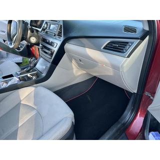 Premium tekstilni tepihi za avto (Črni) Hyundai Sonata LF 2014–2019 fotografija 3