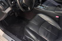 Infiniti G25/G35/37 (V36/CV36) 2006–2015 Premium tekstilni avtomobilski tepihi (G37 X, SD, Črni) fotografija 1