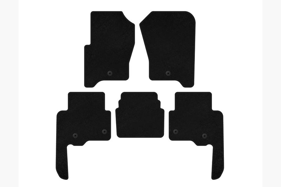 Land Rover Discovery IV 2009–2017 Tekstilne preproge Premium V2 (Črna) Image