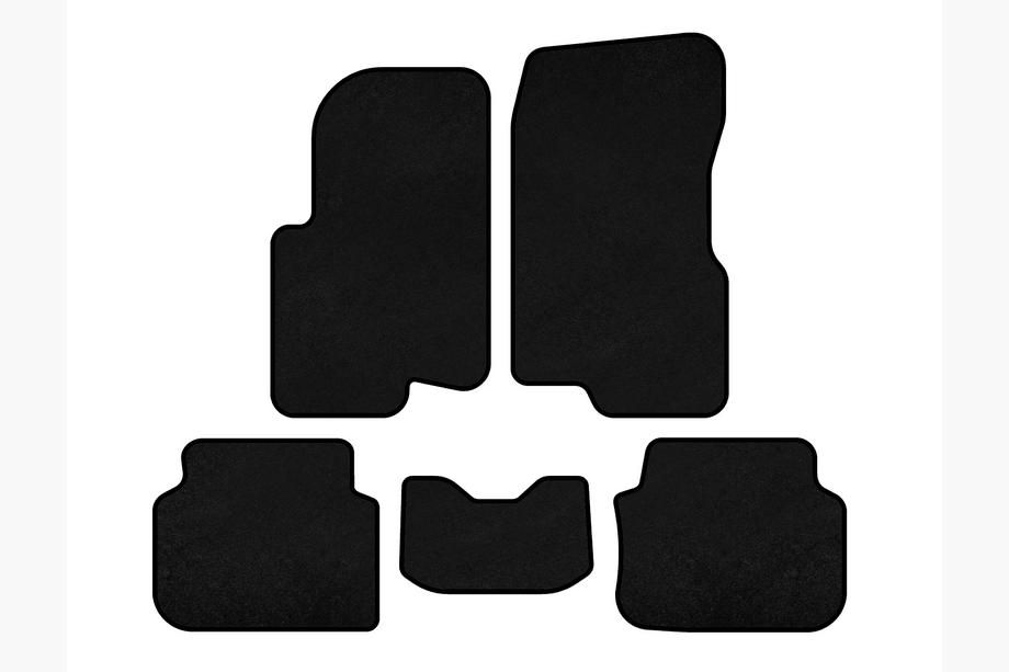 Smart 1998–2007 Tekstilni tepihi Premium (2003-2007, Forfour, črni) Image