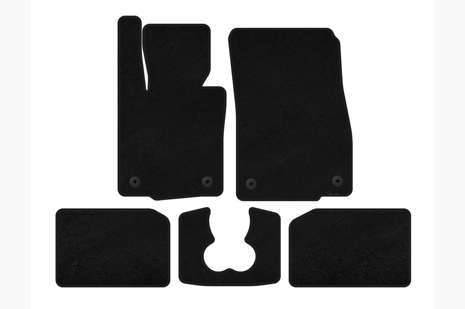 Mini Cooper F55/56/57 2014–2023 Tekstilne preproge Premium (za S F55, 5-vratni, črne) Image
