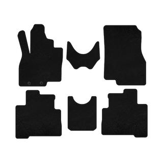 Tekstilne preproge Premium (2 vrsti, 7-sedežni, črne) Mitsubishi Grandis 2003–2011 fotografija 1