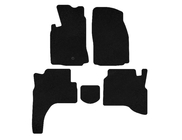 Mitsubishi Pajero Sport 1996–2007 Premium tekstilni tepihi za avto (Črni) fotografija 1