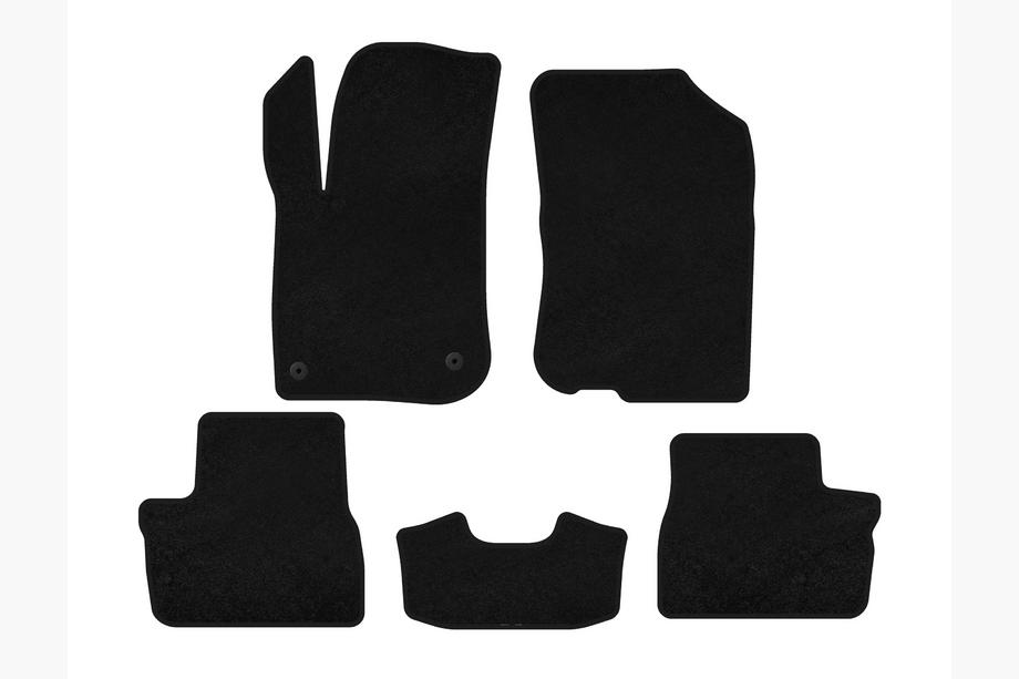 Peugeot 208 2012–2019 Tekstilne preproge Premium (HB, 5-vratni, črne) Image