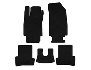 Renault Clio III 2005–2012 Premium tekstilni tepihi (črni) fotografija 1