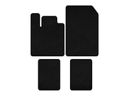 Renault Twingo 2007–2014 Premium tekstilni tepihi (črni) fotografija 1