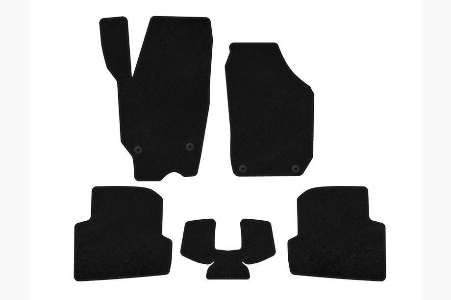 Skoda Fabia 2007–2014 Tekstilne preproge Premium (2010-2014, SW, Črna) Image