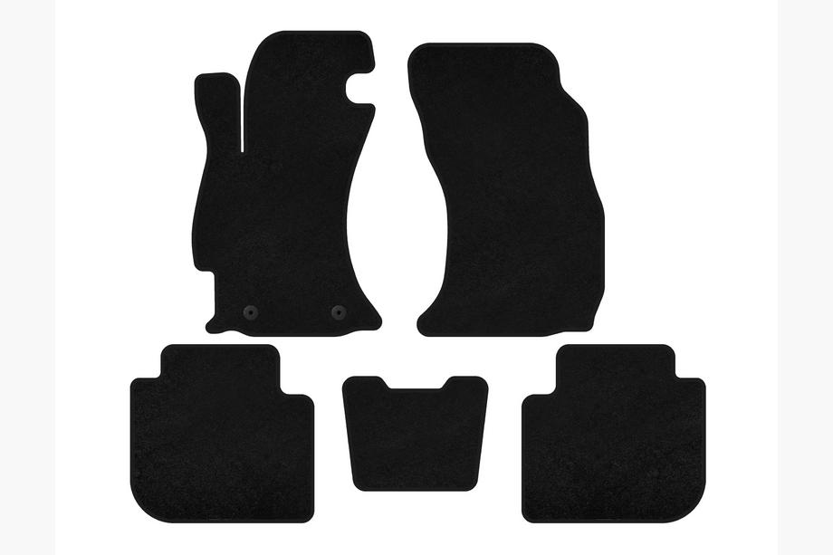 Subaru Forester 2013–2018 Premium tekstilni tepihi za notranjost (2013-2017, črni) Image