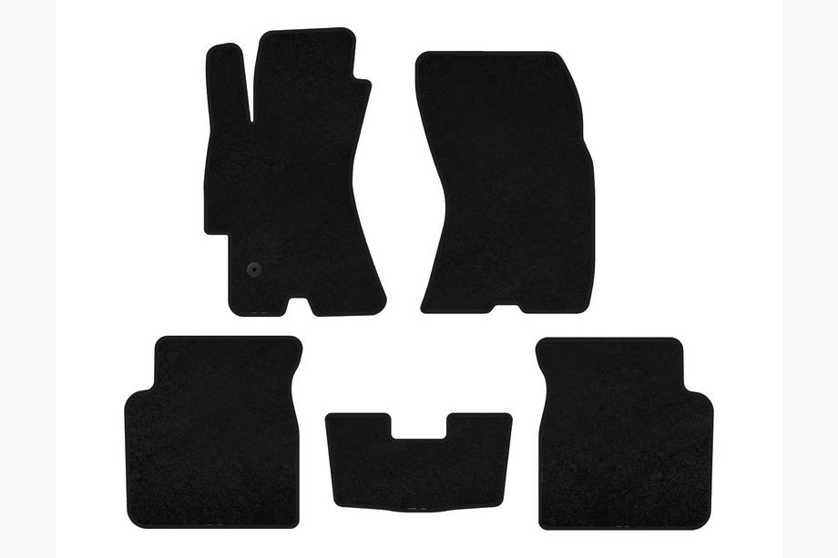 Subaru Outback 2005–2009 Premium tekstilni tepihi za avto (Črni) Image