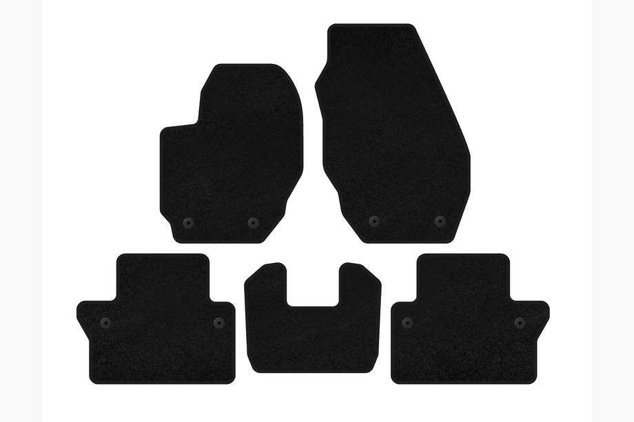 Volvo V70 2007–2013 Premium tekstilni tepihi (črni) Image