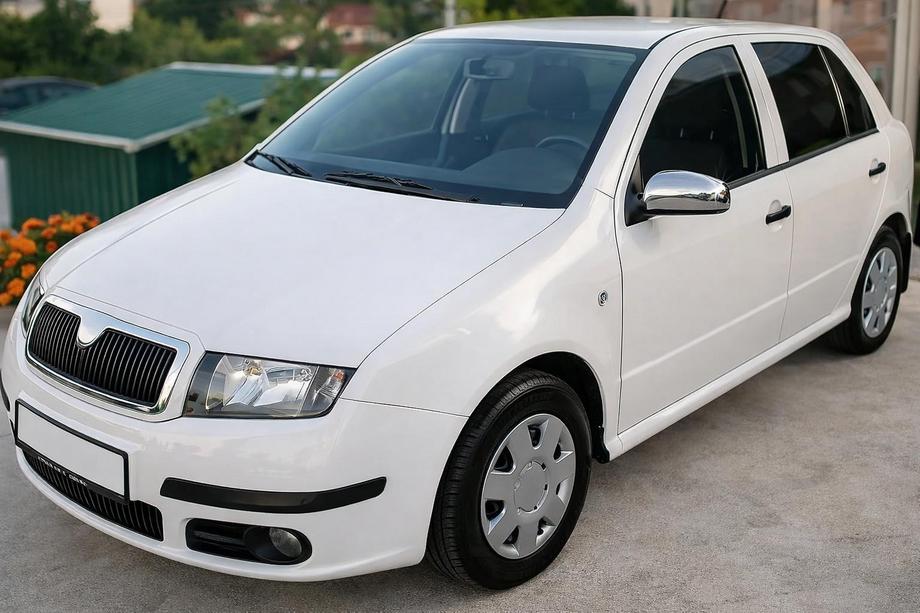 Skoda Fabia 2000–2007 Pokrovi ogledal 2006↗ (2 kos, nerj. jeklo) Image