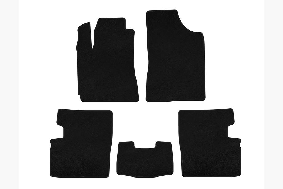 Geely Emgrand EC7 2009– Tekstilni tepihi Classic (2009-2014, HB, 5-vratni, Črna) Image