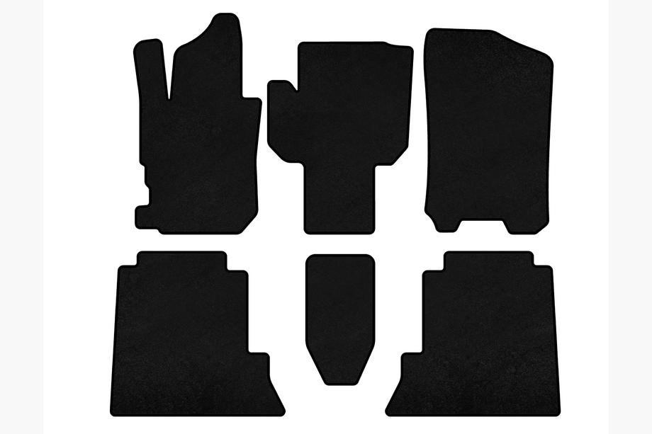 Honda FR-V 2004–2009 Tekstilne preproge Classic (Črne) Image