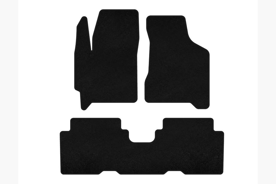 Kia Carens 1999–2012 Tekstilne preproge Classic (Črne) Image