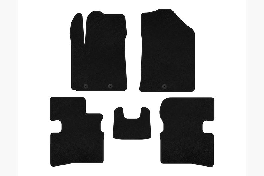Kia Picanto 2004–2011 Tekstilne preproge Classic (2009-2011, HB, Črna) Image