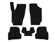 Seat Ibiza 2010–2017 Tekstilne preproge Classic (2010-2012, HB, 5-vratni, Črne) fotografija 1