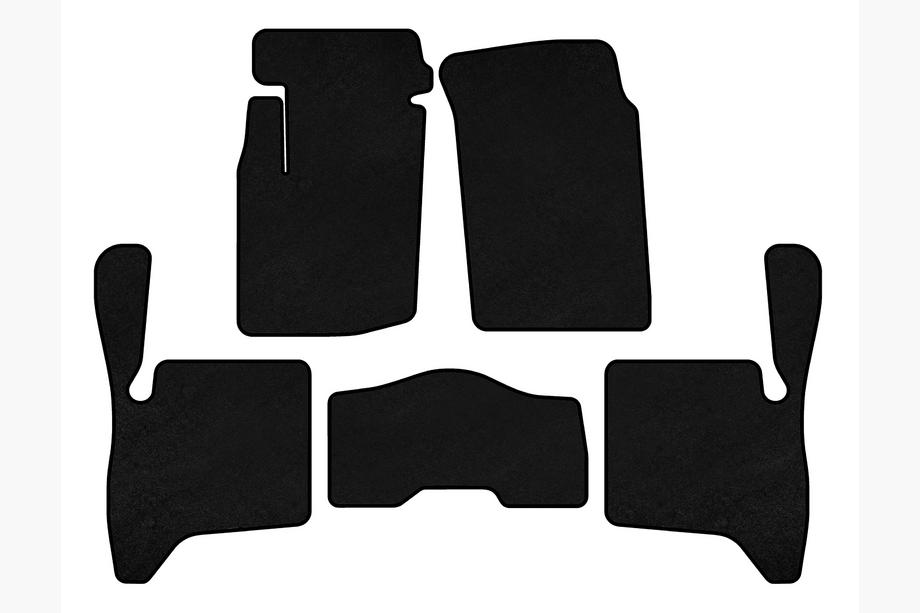 Suzuki Vitara 1998–2006 Tekstilni tepihi Classic (3-vratni, črni) Image