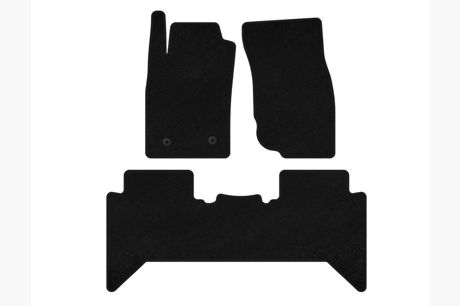 Toyota Hilux 2006–2015 Tekstilni avtomobilski tepihi Classic V2 (črni) Image