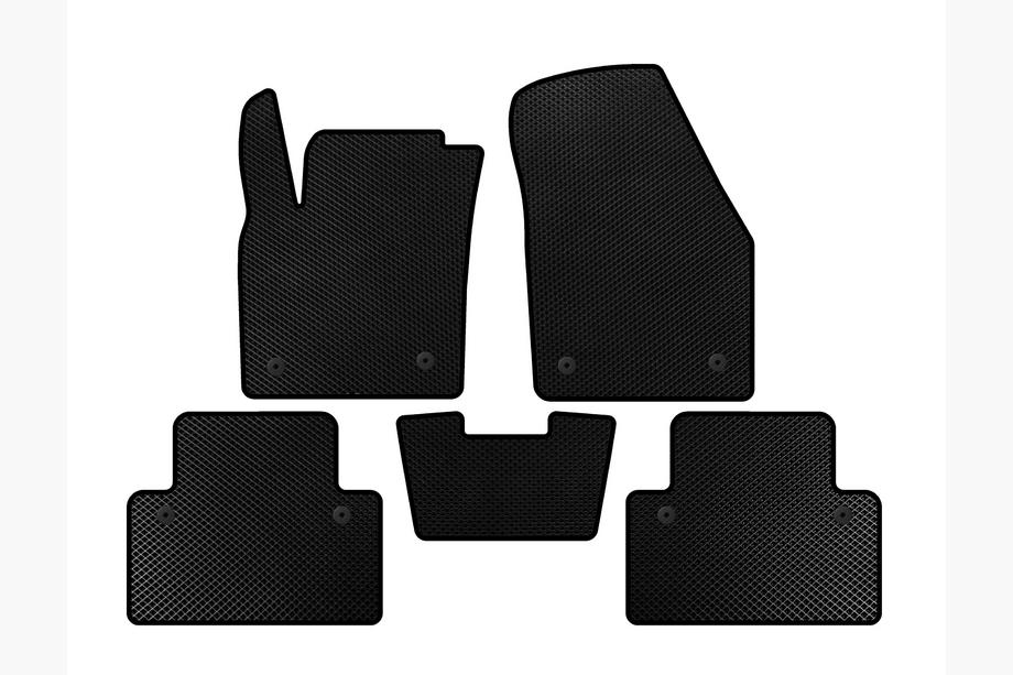 Volvo C30 2006–2012 Tekstilne preproge Classic (HB, 3-vratni, črne) Image